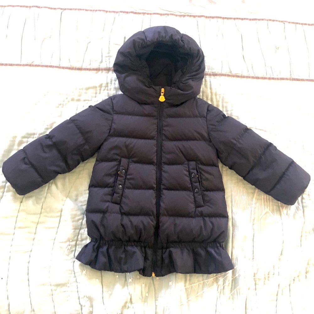 Authentic girls moncler jacket